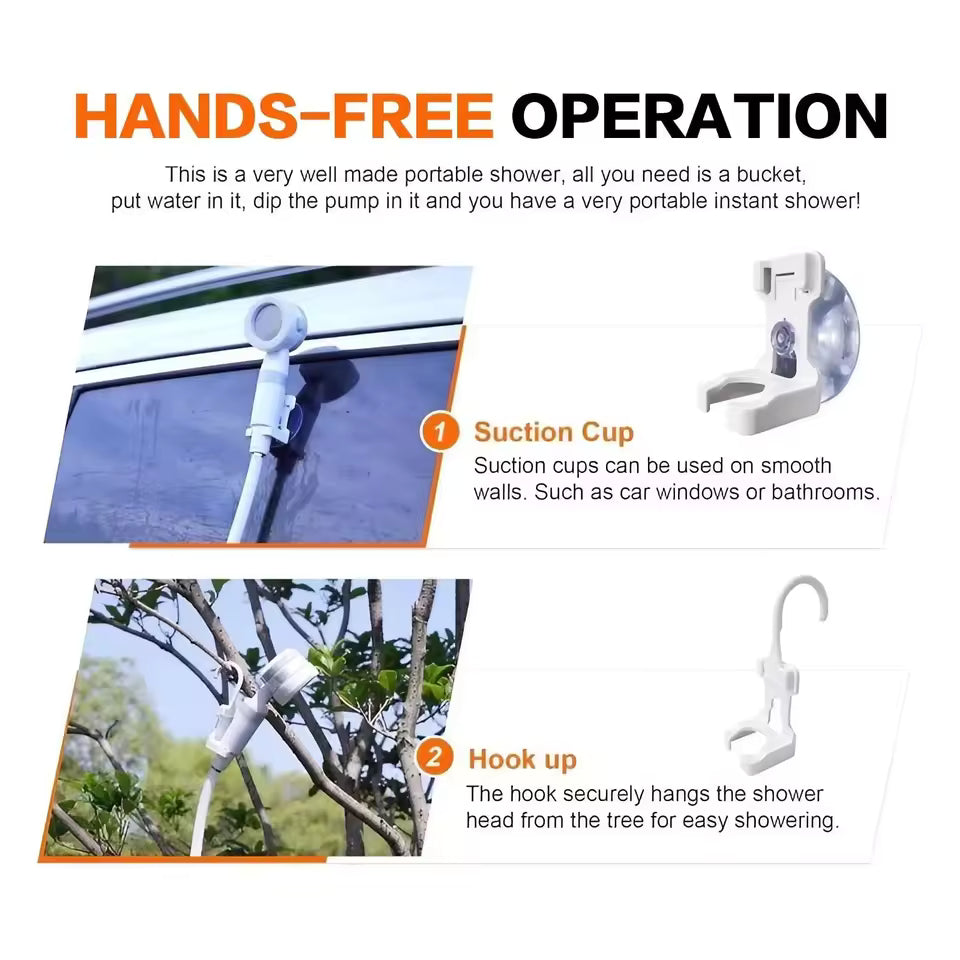 Portable Electric Outdoor Shower