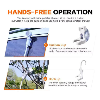 Portable Electric Outdoor Shower