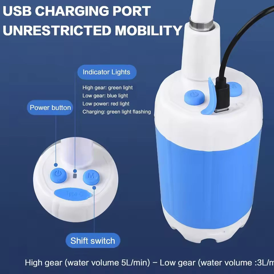Portable Electric Outdoor Shower